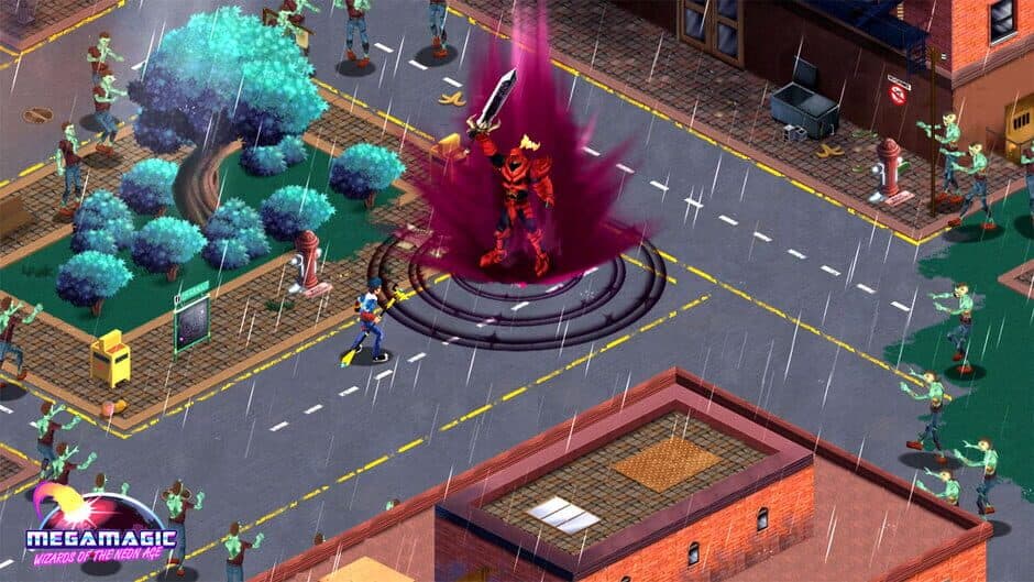 Megamagic: Wizards of the Neon Age screenshot 1