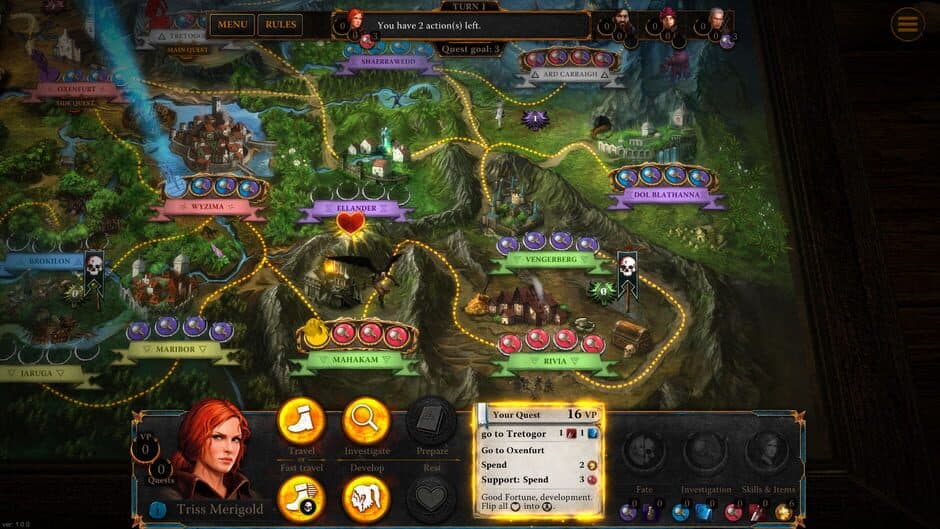 The Witcher Adventure Game screenshot 4