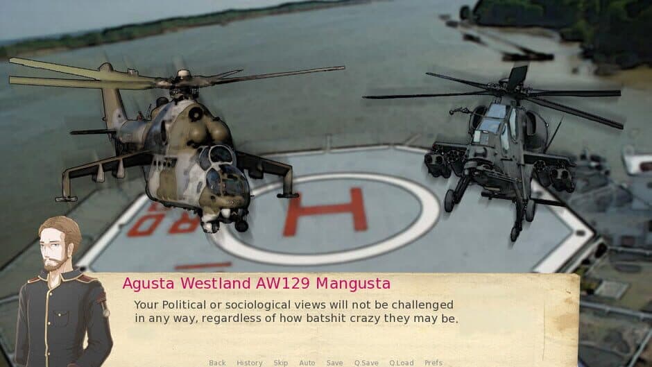 Attack Helicopter Dating Simulator screenshot 6