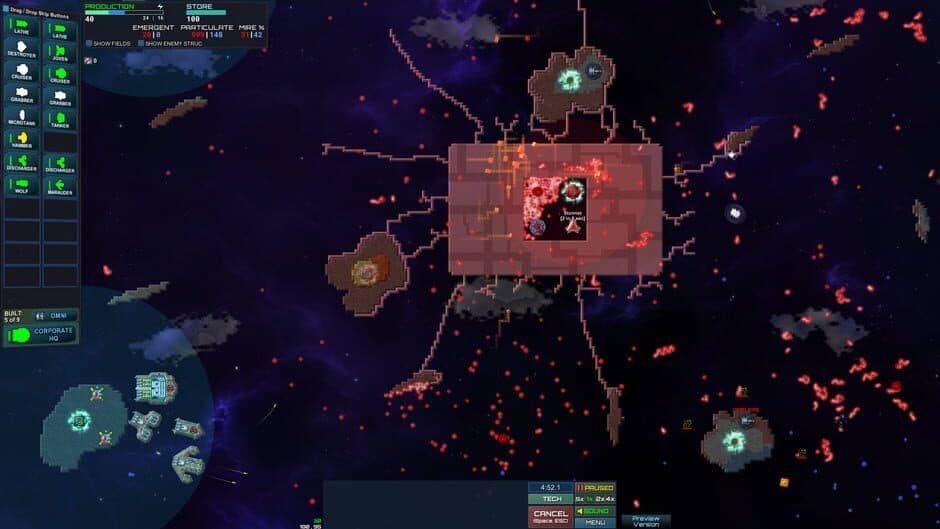 Particle Fleet Emergence screenshot 2