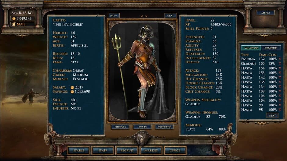 Age of Gladiators screenshot 1