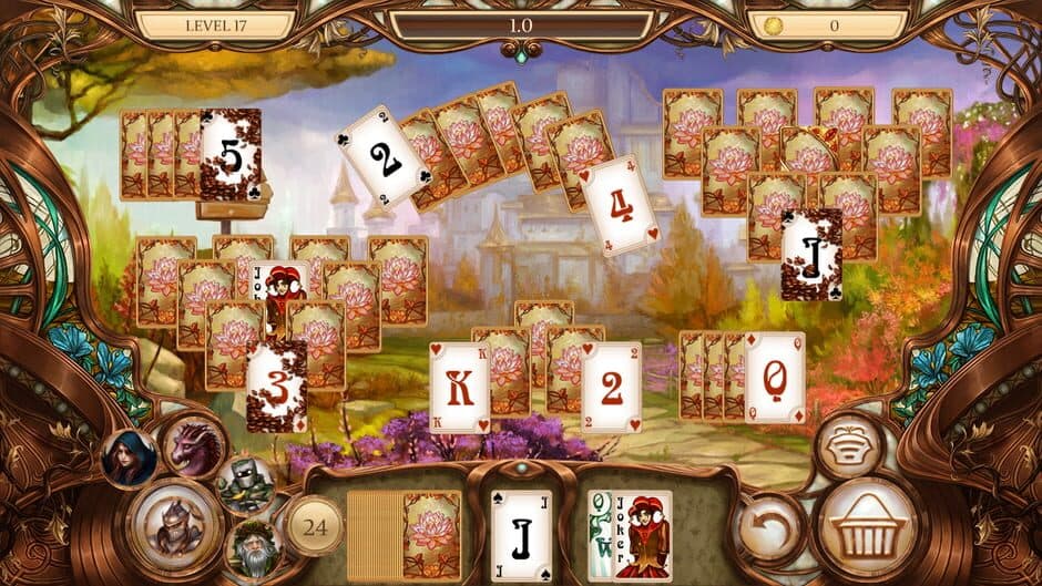 Snow White Solitaire. Charmed Kingdom screenshot 3