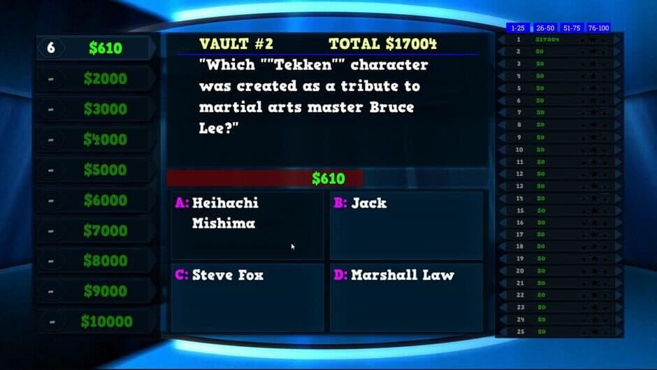 Trivia Vault Video Game Trivia Deluxe screenshot 3