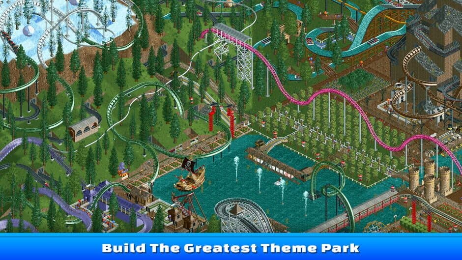 RollerCoaster Tycoon - Classic screenshot 1