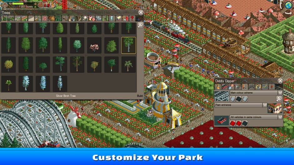 RollerCoaster Tycoon - Classic screenshot 4