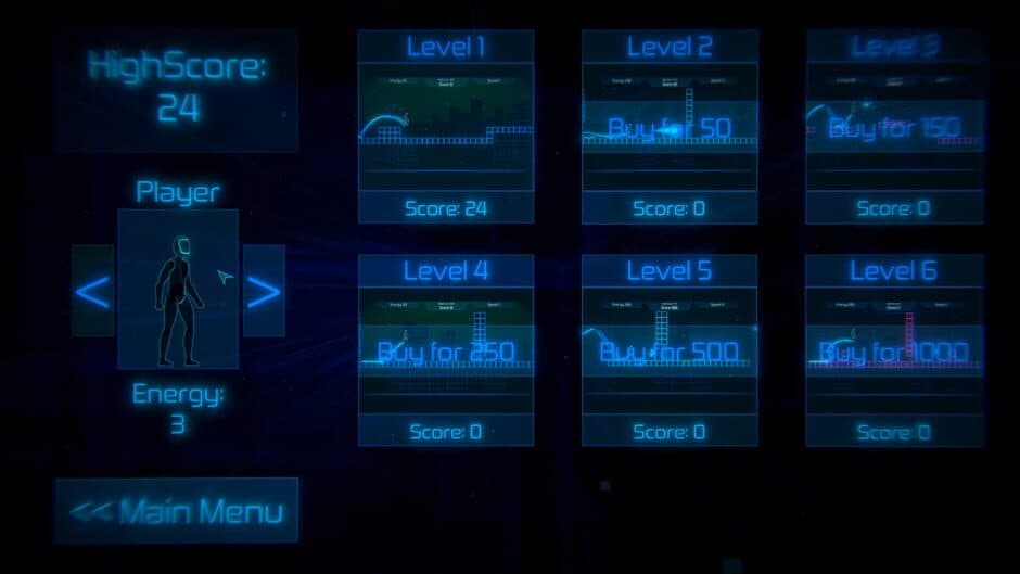 Neon Void Runner screenshot 5