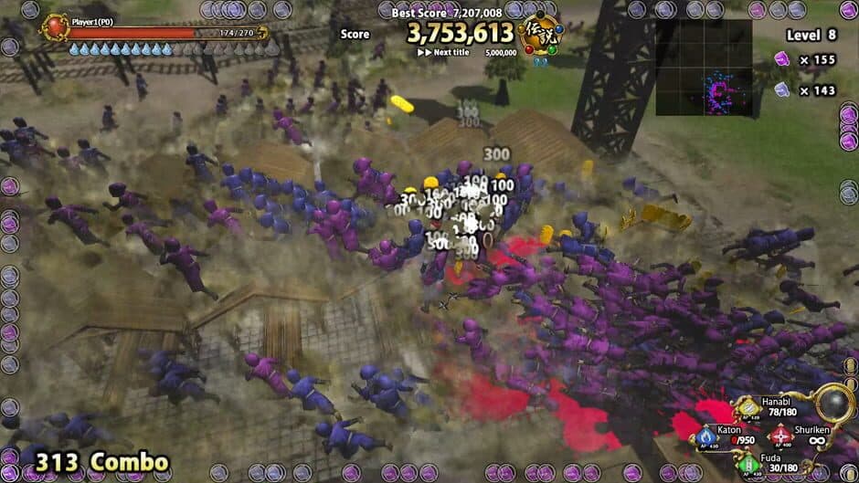 Diorama Battle of Ninja screenshot 2