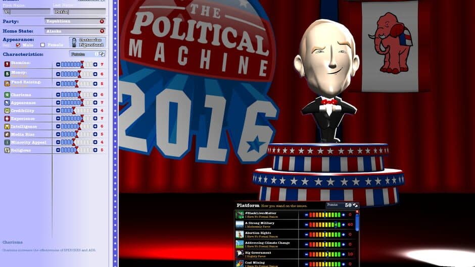 The Political Machine 2016 screenshot 1