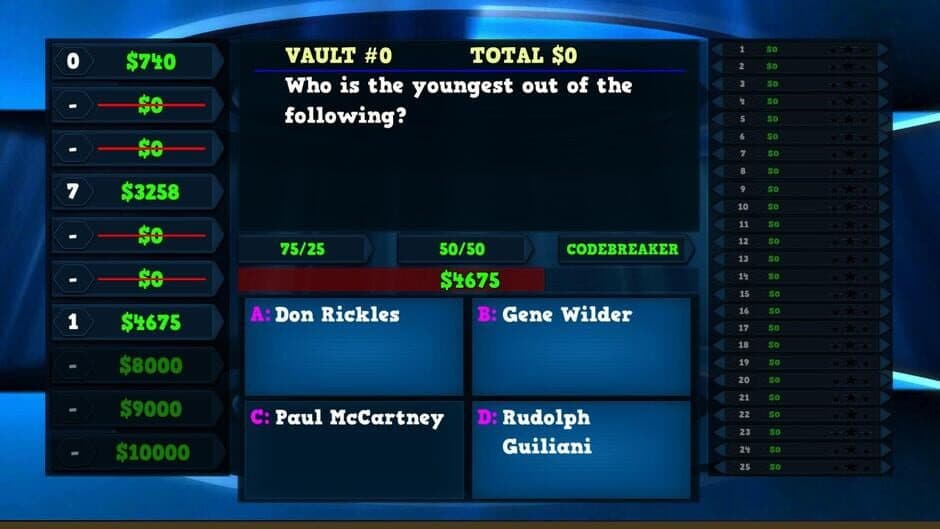 Trivia Vault: Celebrity Trivia screenshot 4