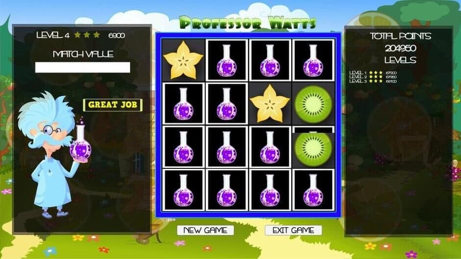 Professor Watts Memory Match Fresh Fruit screenshot 5