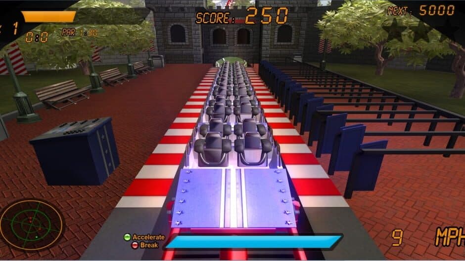 Roller Coaster Rampage screenshot 1