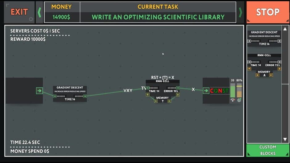 While True: Learn() screenshot 2