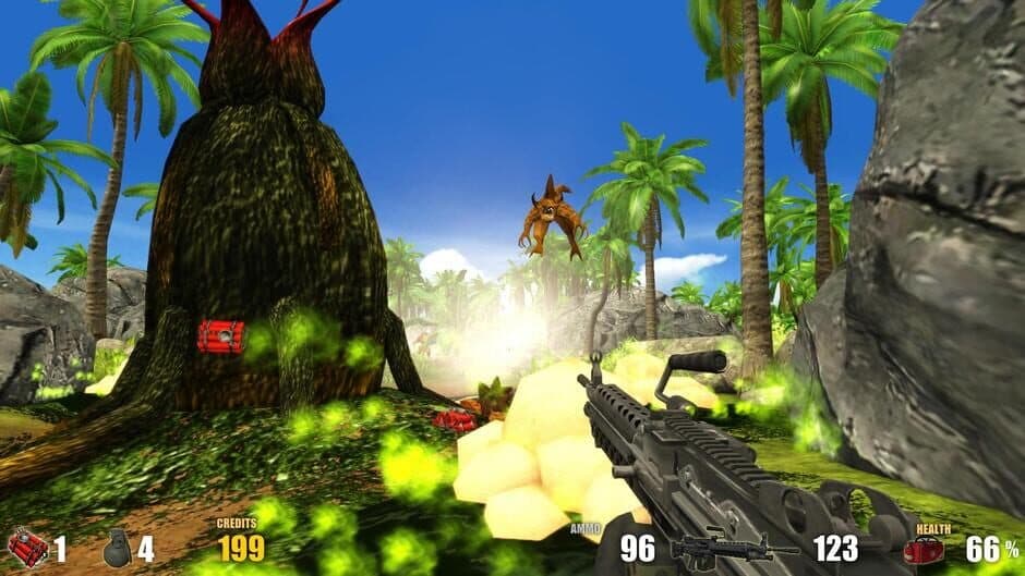 Action Alien: Tropical screenshot 1