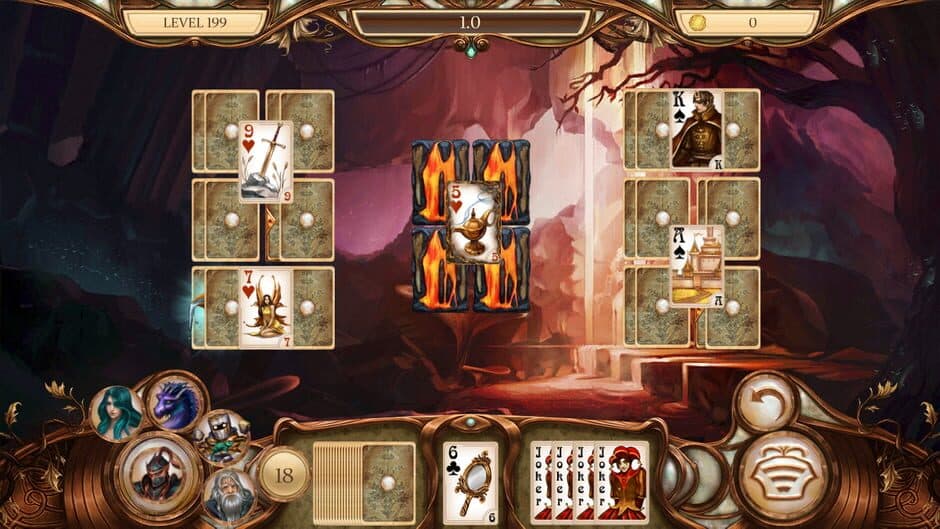 Snow White Solitaire. Legacy of Dwarves screenshot 1