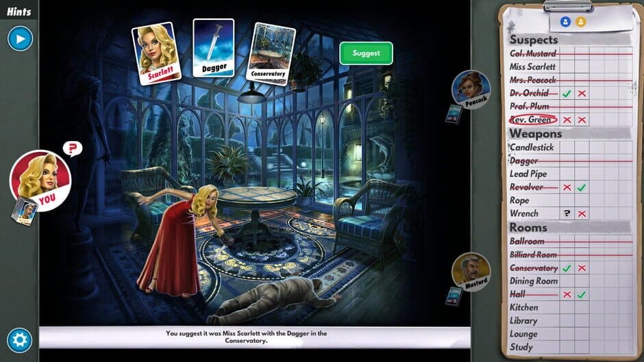 Cluedo screenshot 1