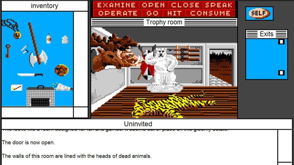 Uninvited: MacVenture Series screenshot 1