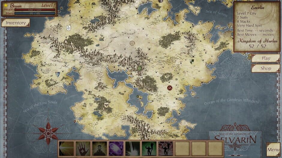 FreeCell Quest screenshot 3