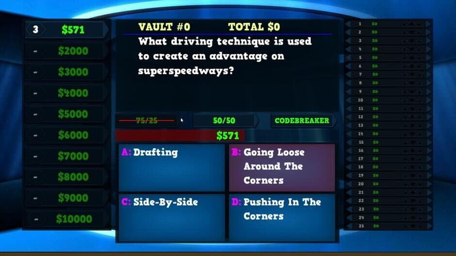 Trivia Vault: Auto Racing Trivia screenshot 2