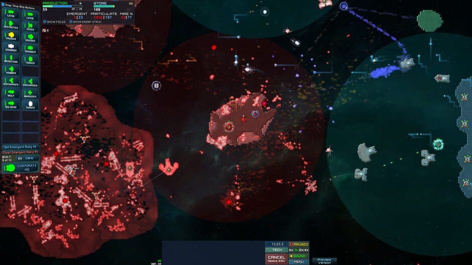 Particle Fleet Emergence screenshot 1