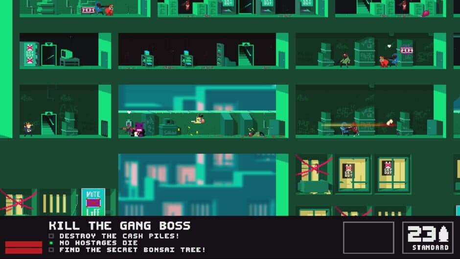 Not a Hero Super Snazzy Edition screenshot 2