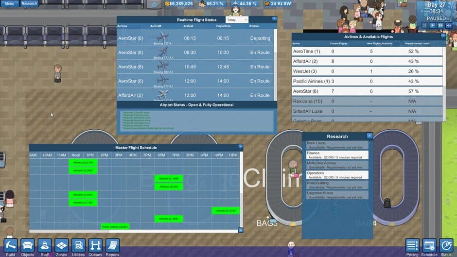SimAirport screenshot 5