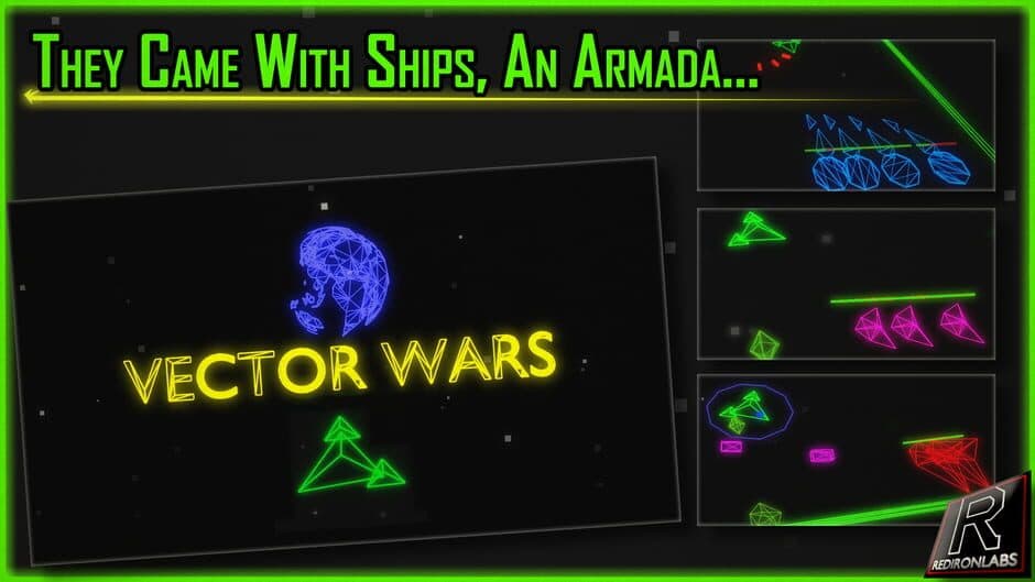 VectorWars VR screenshot 1