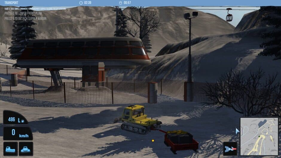 Snowcat Simulator screenshot 2