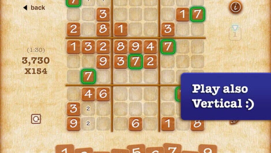 Sudoku screenshot 3