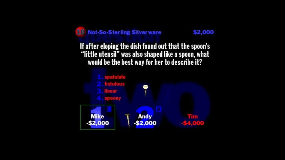 YOU DON'T KNOW JACK Vol. 2 screenshot 5