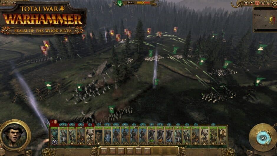 Total War: Warhammer - The Realm of the Wood Elves screenshot 4
