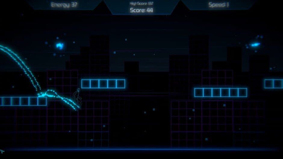 Neon Void Runner screenshot 1