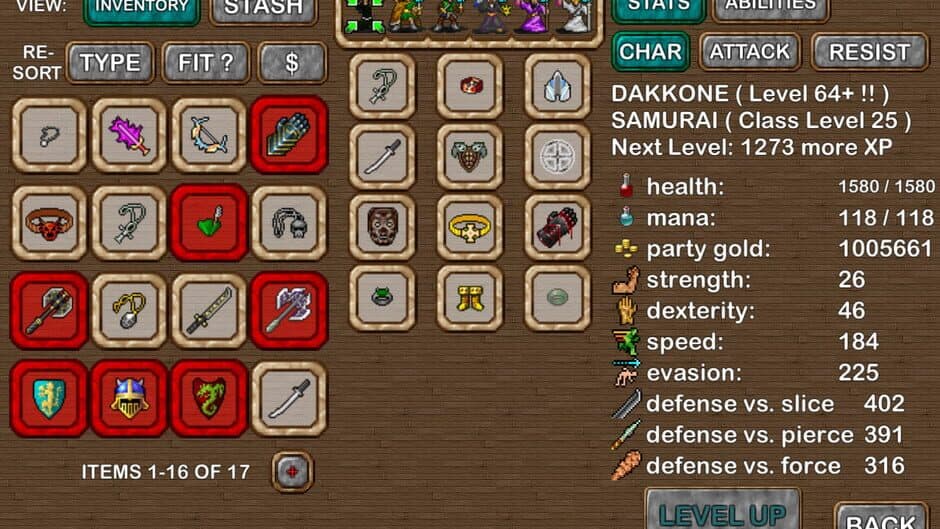 DUNGEONS OF CHAOS screenshot 4