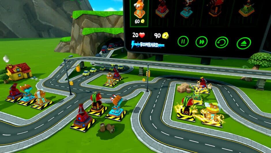 Evil Robot Traffic Jam HD screenshot 2