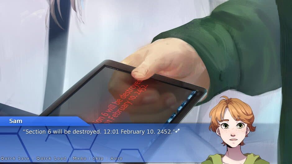 Orion: A Sci-Fi Visual Novel screenshot 4