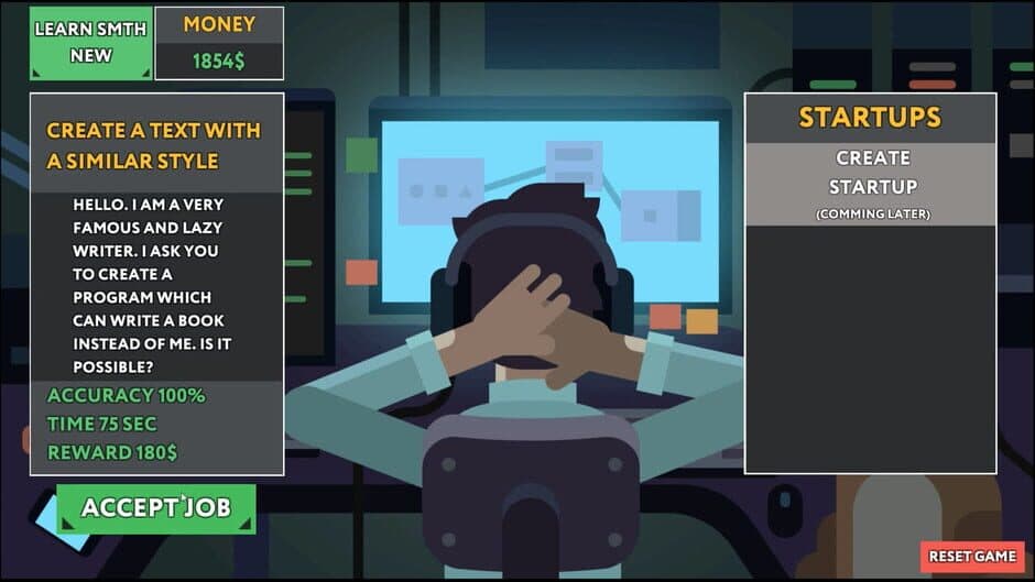 While True: Learn() screenshot 3