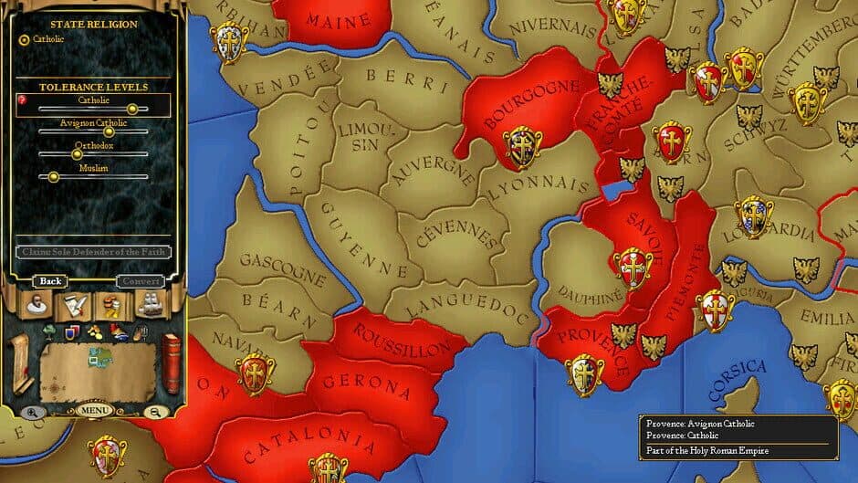 For The Glory: A Europa Universalis Game screenshot 3