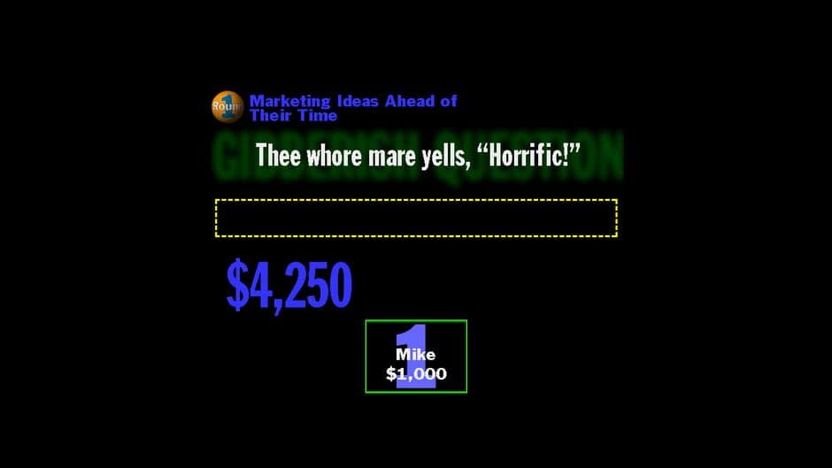 YOU DON'T KNOW JACK Vol. 1 XL screenshot 1