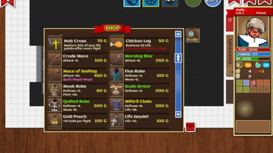 Paper Dungeons screenshot 4