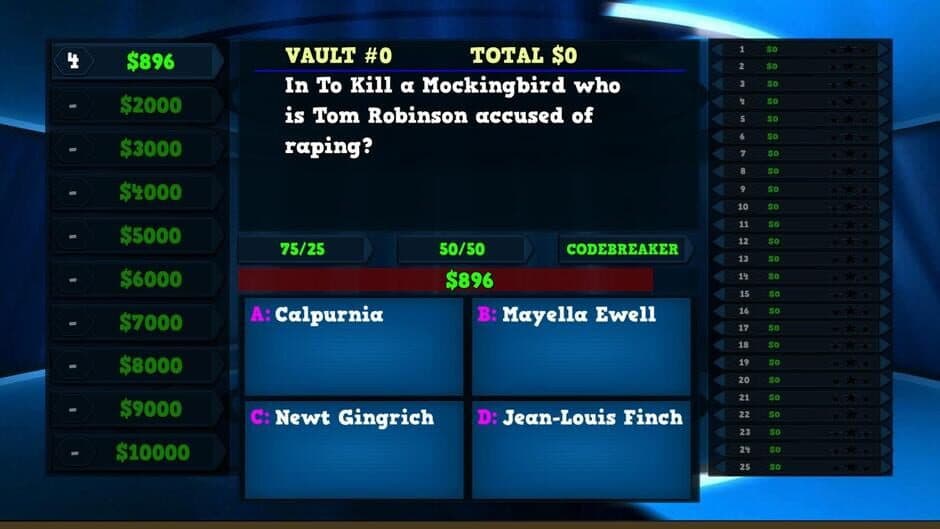 Trivia Vault Literature Trivia screenshot 3
