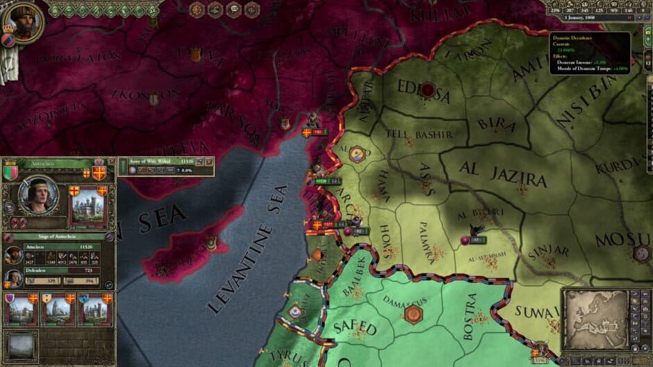Crusader Kings II - Sword of Islam screenshot 2