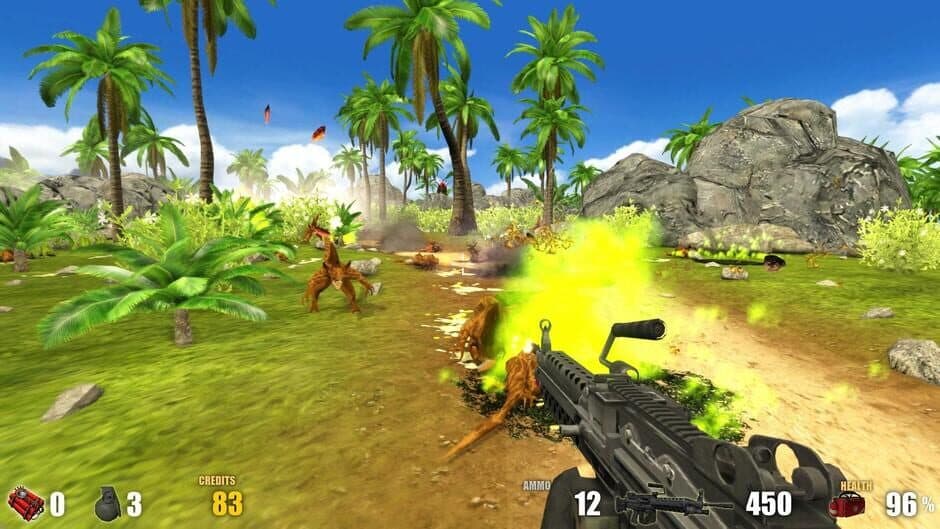 Action Alien: Tropical screenshot 3