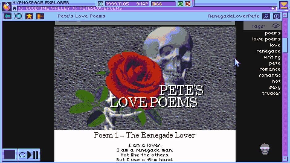 Hypnospace Outlaw screenshot 1