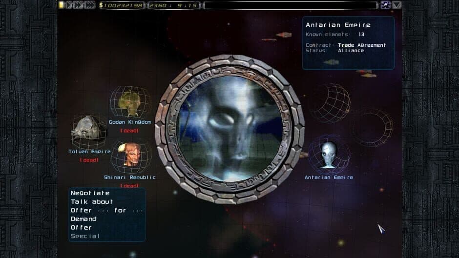Imperium Galactica II screenshot 1