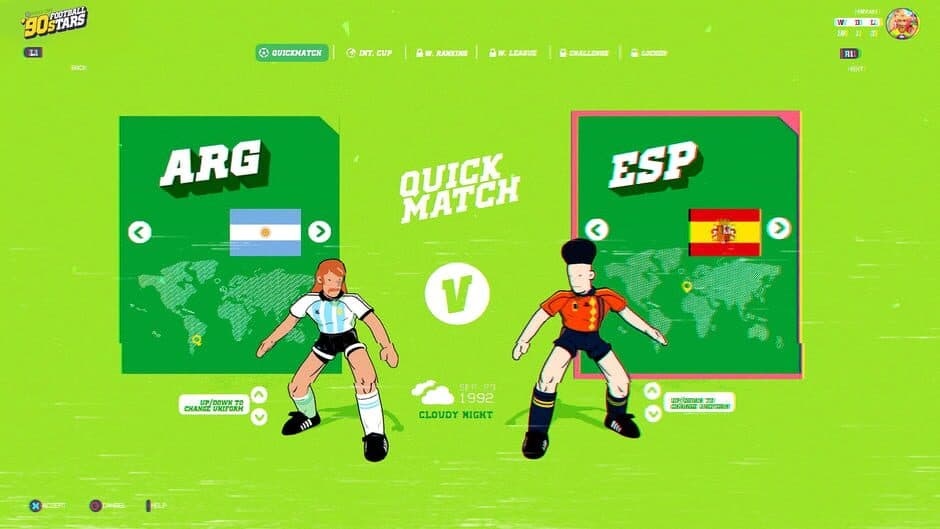 '90s Football Stars screenshot 2