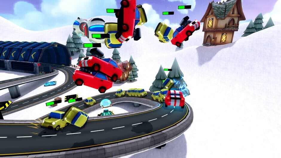 Evil Robot Traffic Jam HD screenshot 3