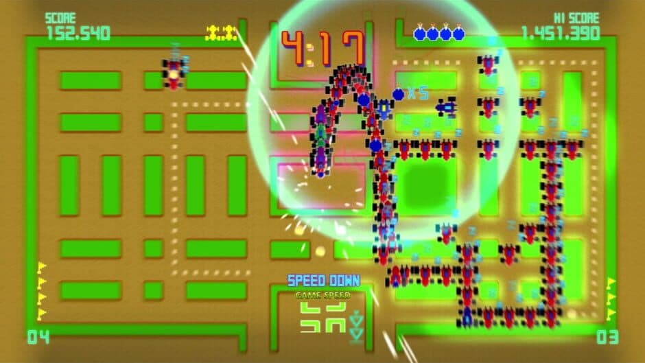PAC-MAN - DX+ Championship Edition screenshot 1