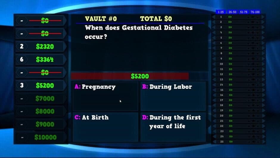 Trivia Vault Health Trivia Deluxe screenshot 2