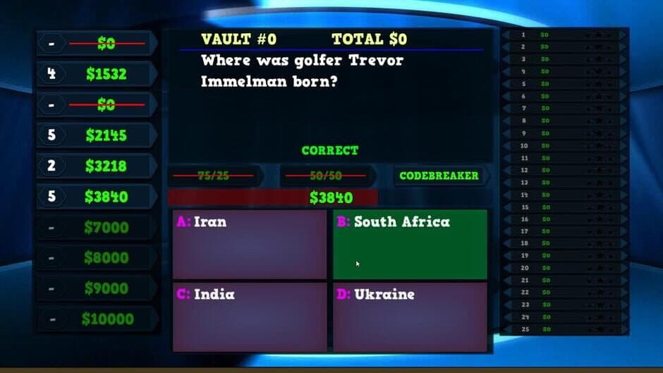 Trivia Vault Golf Trivia screenshot 4