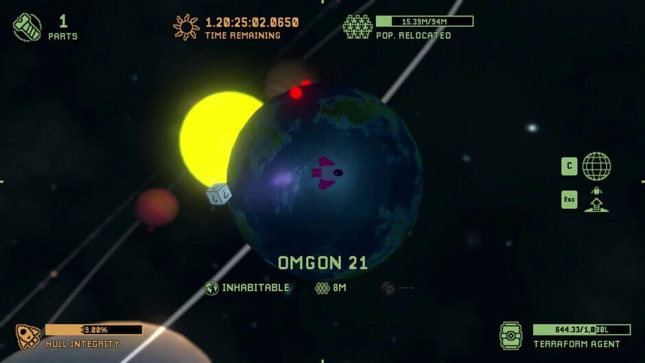 Cosmic Ray screenshot 2