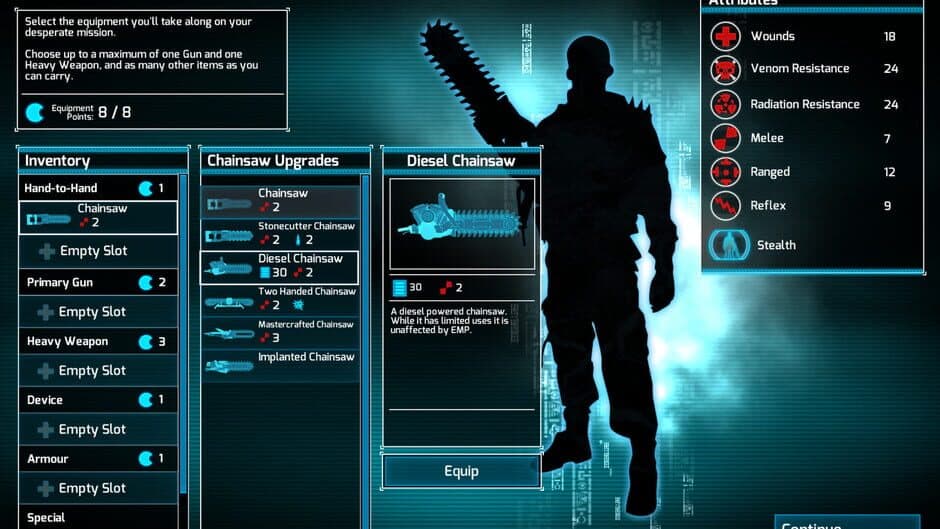 Chainsaw Warrior: Lords of the Night screenshot 3